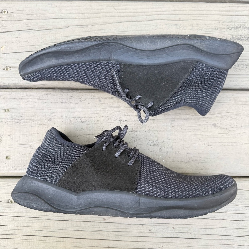 Vessi Everyday Classic Waterproof Sneakers in all black size 11 - Picture 10 of 14